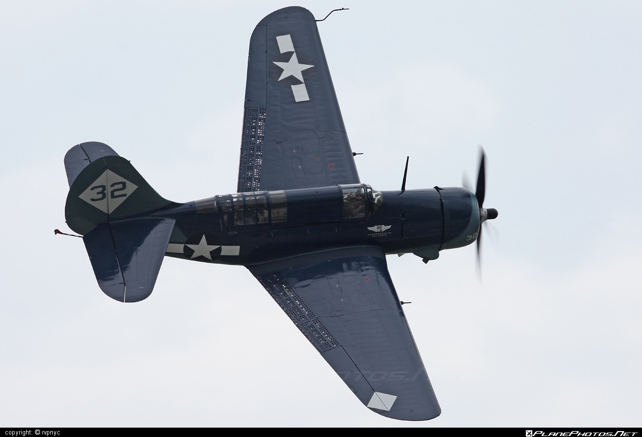 Curtiss SB2C-5 Helldiver - N92879 operated by Private operator #curtiss